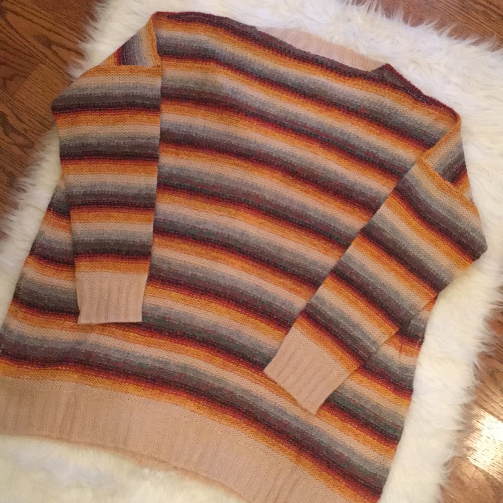 Easel Colorful Buttondown Cardigan - Picture 12 of 13